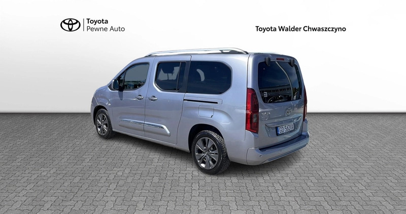 Toyota Proace City Verso cena 85900 przebieg: 117622, rok produkcji 2020 z Dobra małe 379